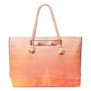 NIB VICTORIA'S SECRET Summer Beach Canvas Tote
